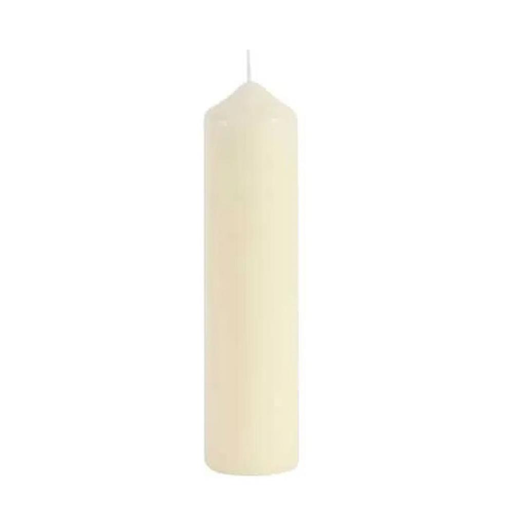 Chapel Candles Ivory Pillar Candle 16.5cm x 4cm £3.14